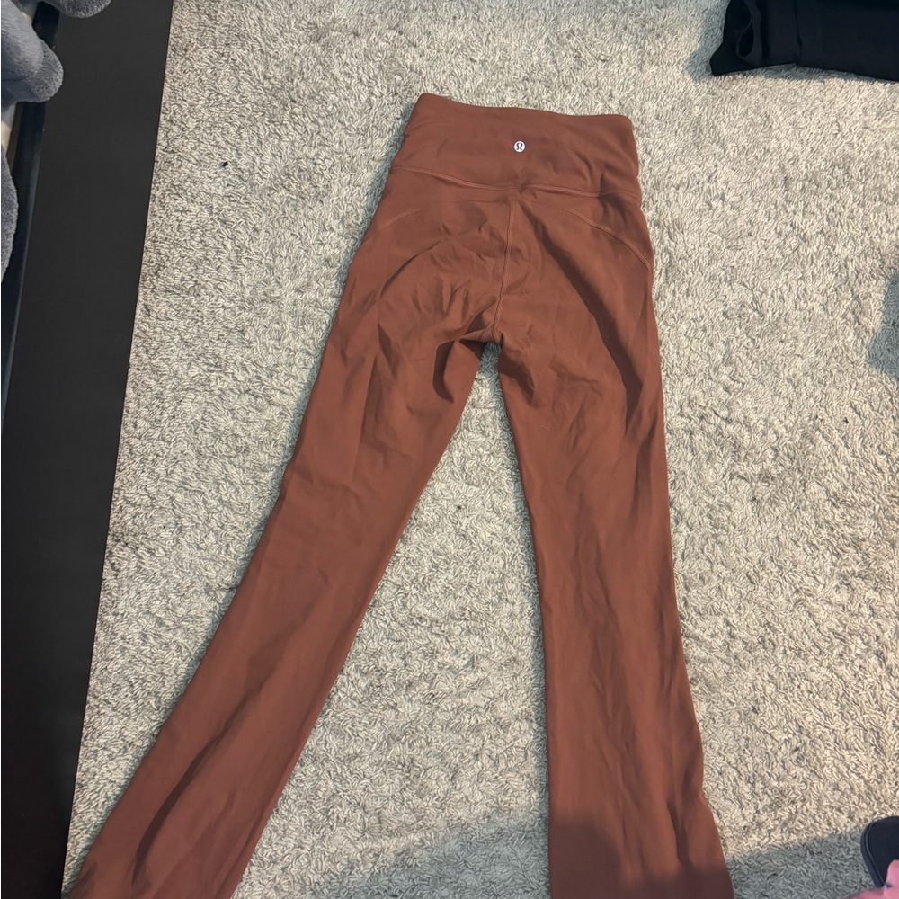 lululemon athletica Rust Leggings